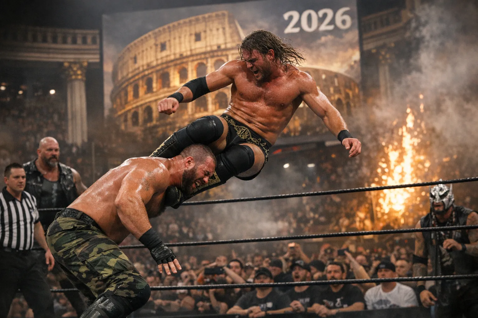 The Evolution of Professional Wrestling Leading to Kings of Colosseum 2026 cover