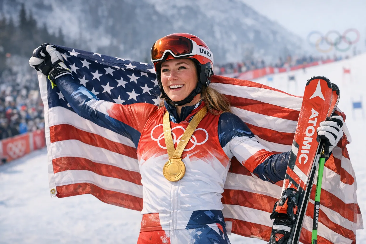 Mikaela Shiffrin's Resilient Journey to Slalom Gold at the 2026 Winter Olympics cover