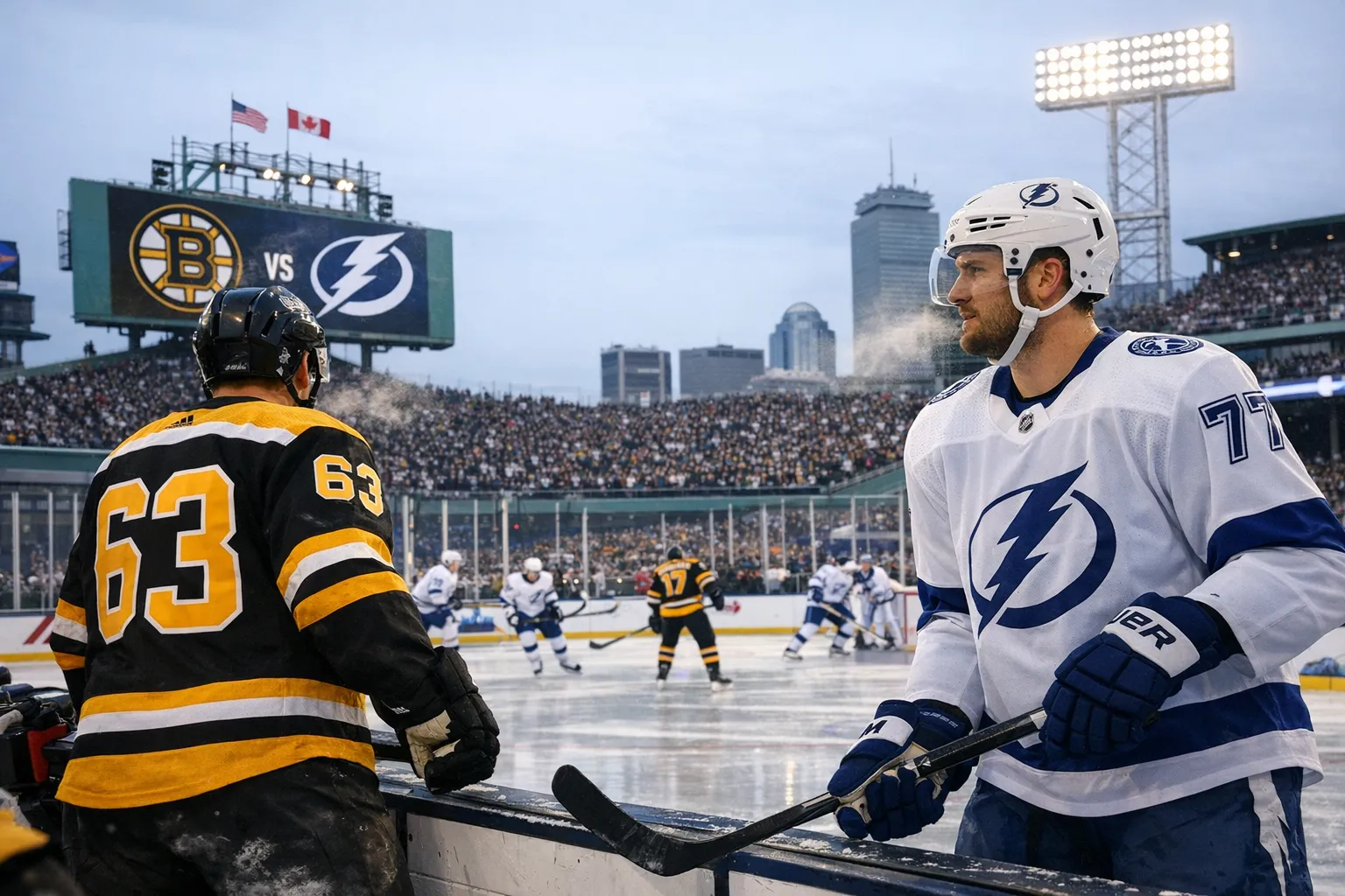 2026 NHL Stadium Series: Boston Bruins vs. Tampa Bay Lightning cover