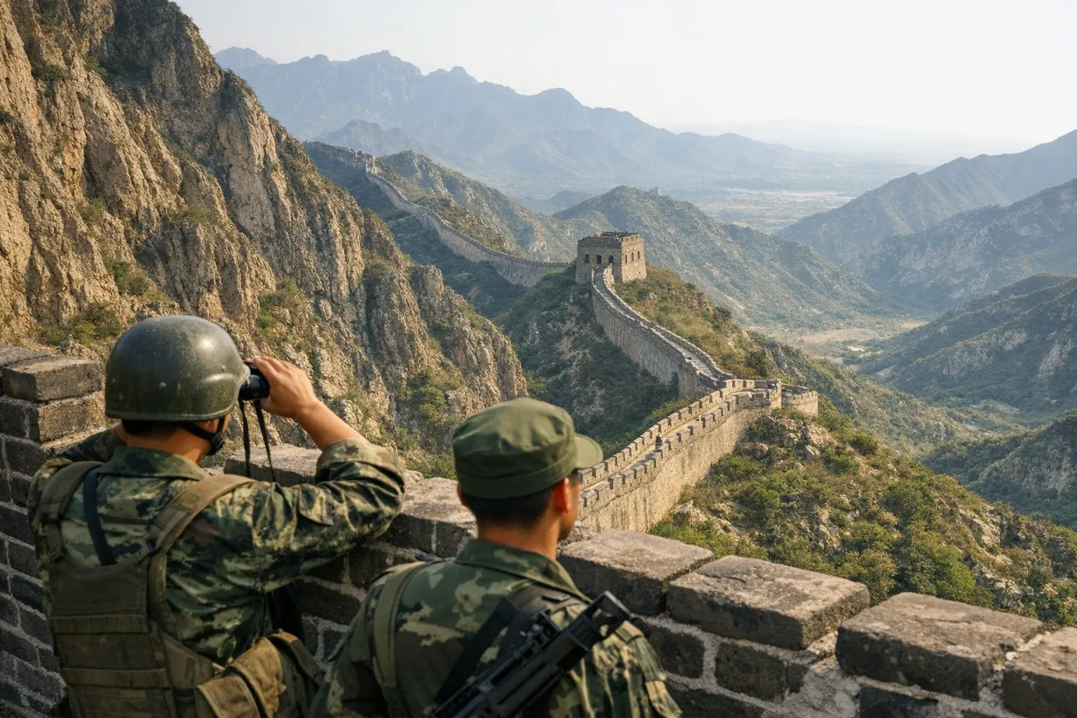 Geographical Factors Influencing the Construction of the Great Wall of China and Its Military Purposes cover
