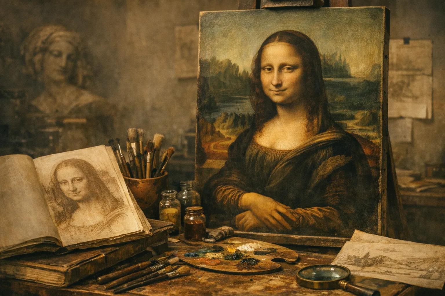 Artistic Techniques in Leonardo da Vinci's 'Mona Lisa' cover