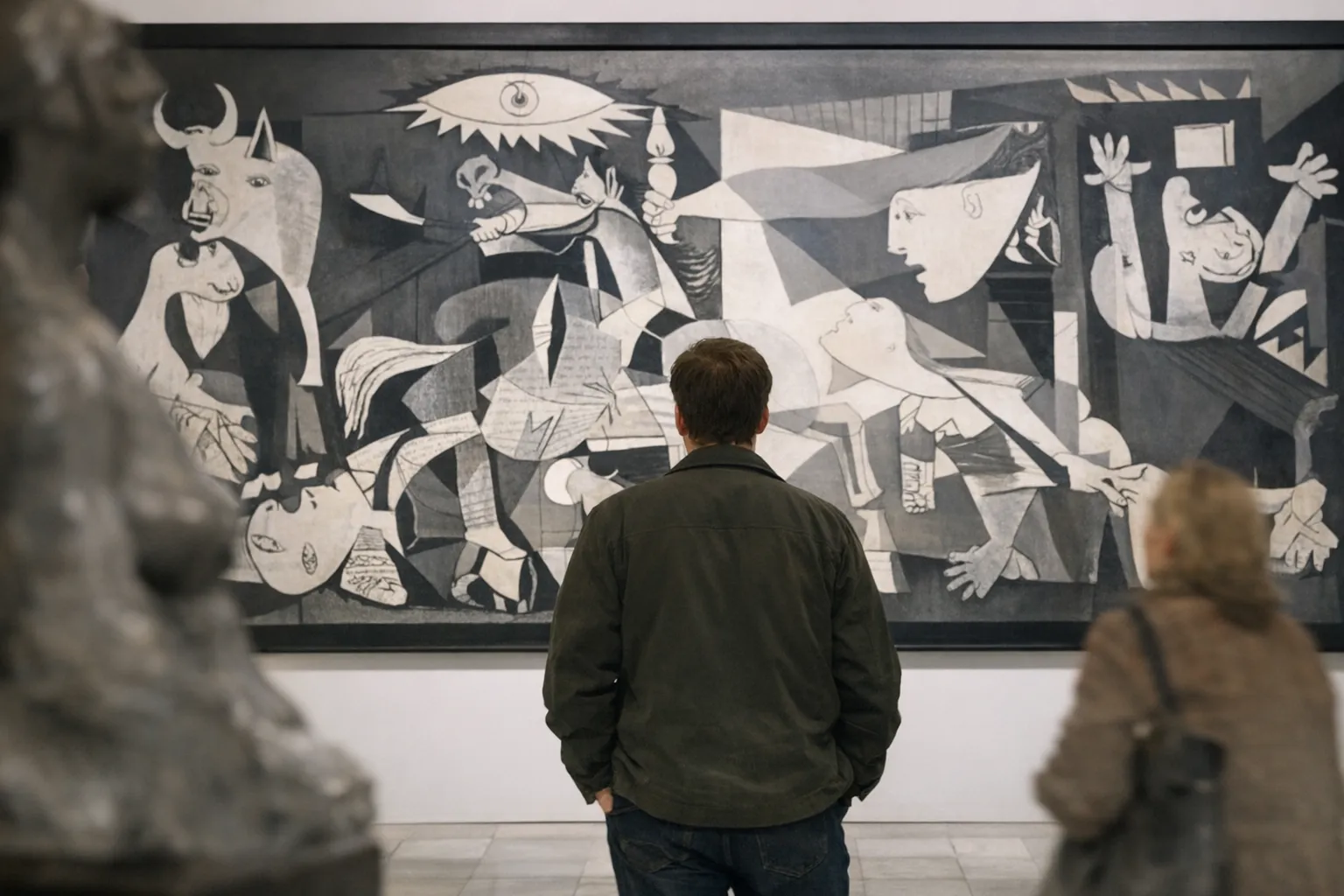 Picasso's Guernica: A Timeless Warning Against Conflict cover
