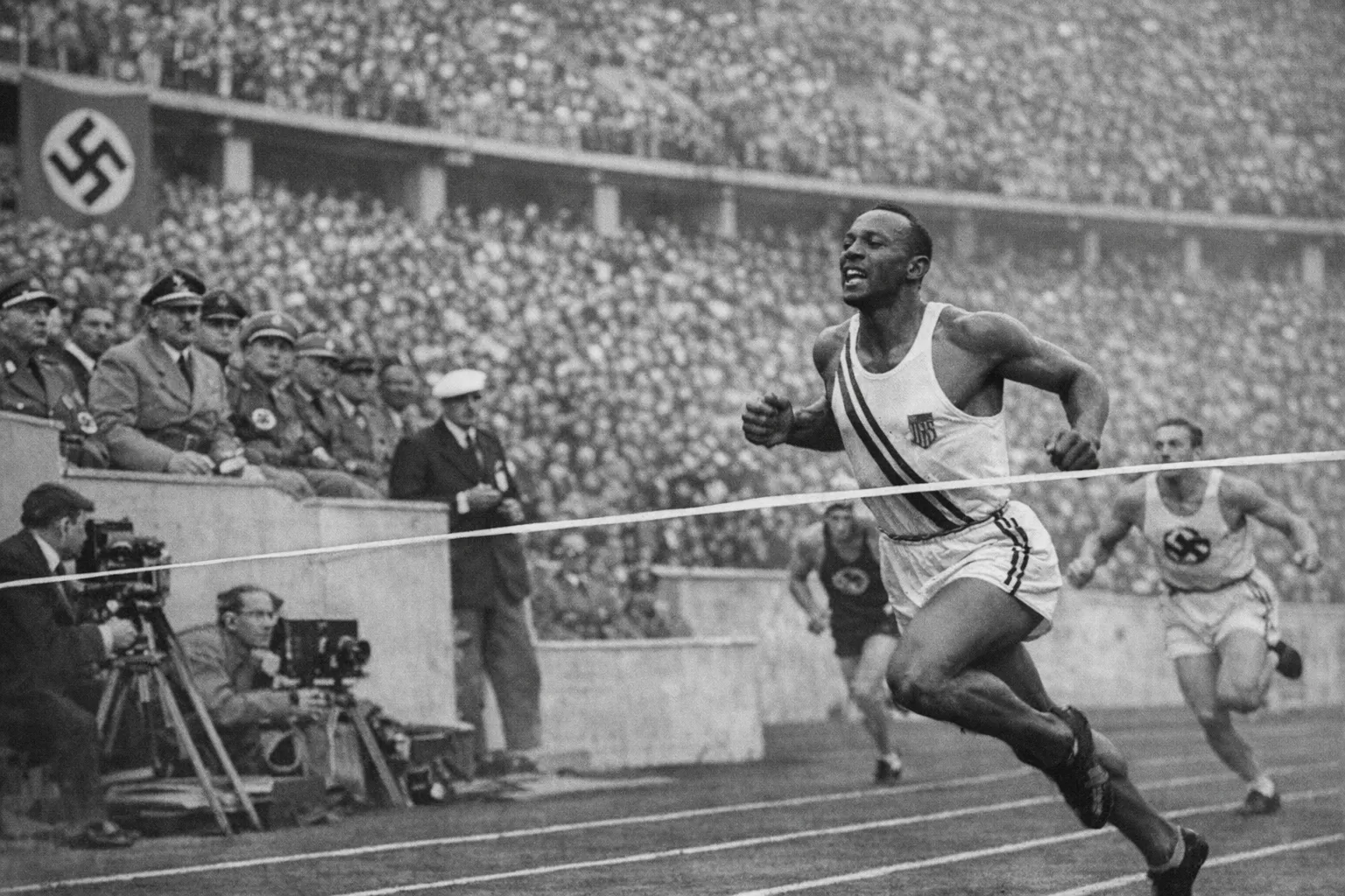 Jesse Owens' Triumphs at the 1936 Berlin Olympics and Their Impact on Nazi Ideology and Racial Perceptions in Sports cover