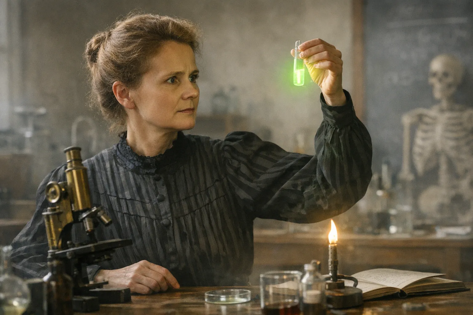 Marie Curie's Discovery of Radium: Revolutionizing Science and Medicine, Overcoming Barriers as a Woman in STEM cover