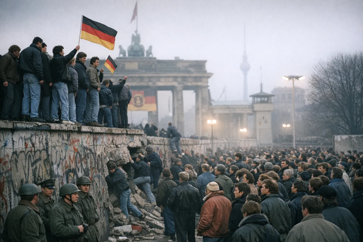 The Fall of the Berlin Wall: A Turning Point in Global Politics and the End of the Cold War cover