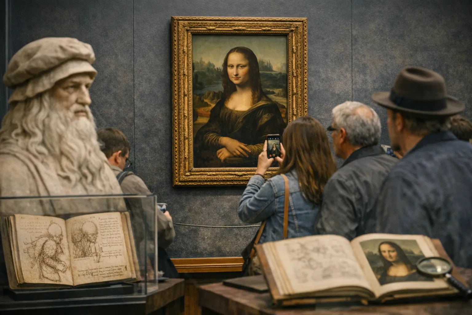 The Enduring Fascination with Leonardo da Vinci's 'Mona Lisa': Techniques and Historical Factors cover