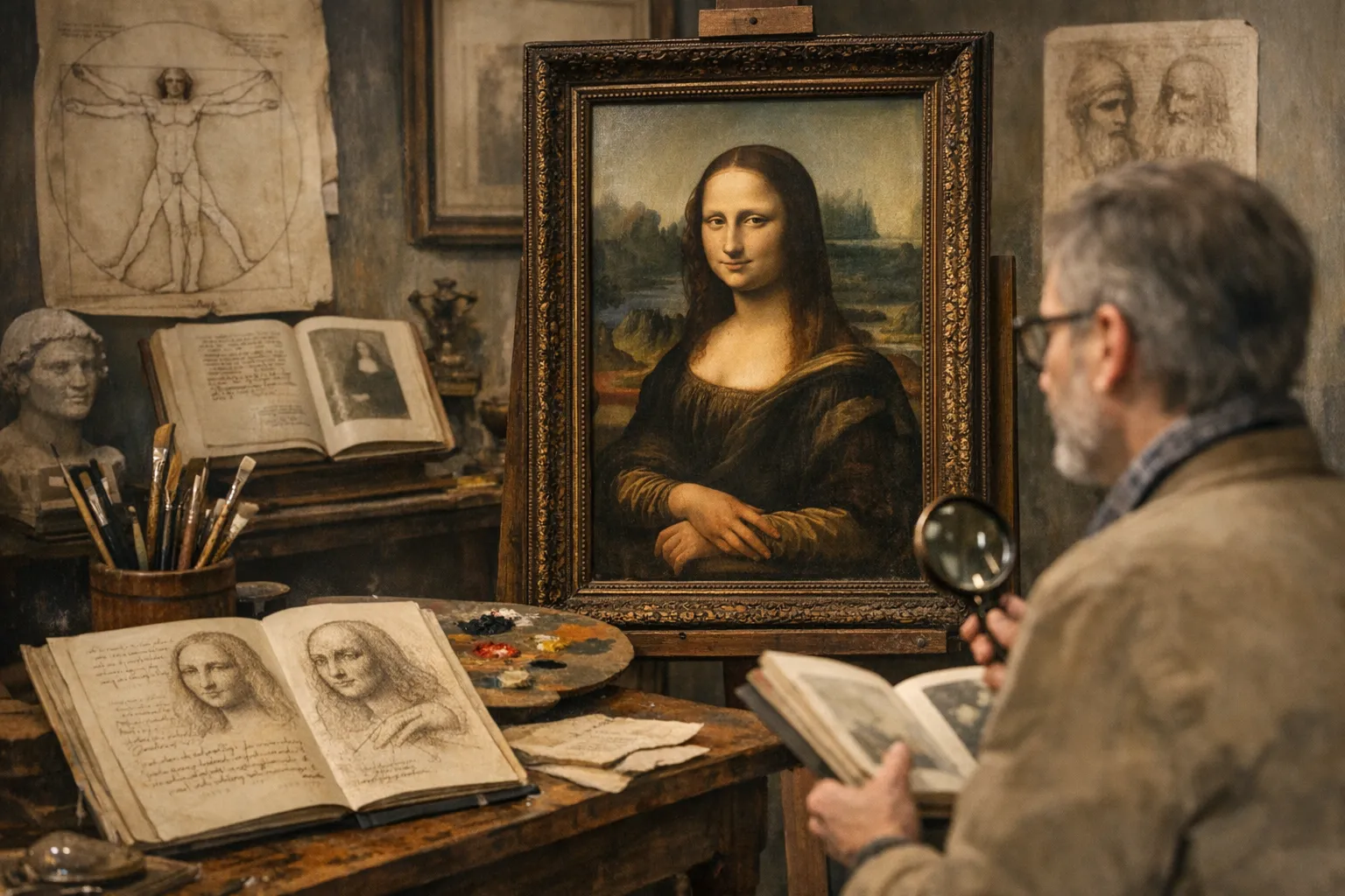 Mona Lisa: Artistic Techniques, Historical Context, and Evolution of Public Perception cover