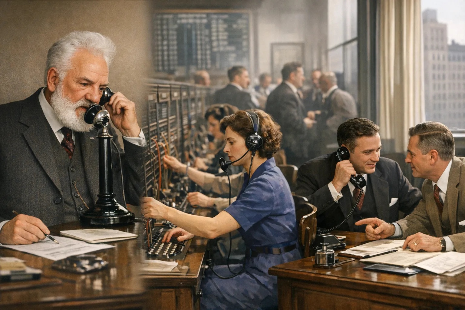 Invention of the Telephone: Societal Impact and Transformation of Communication and Business Practices cover