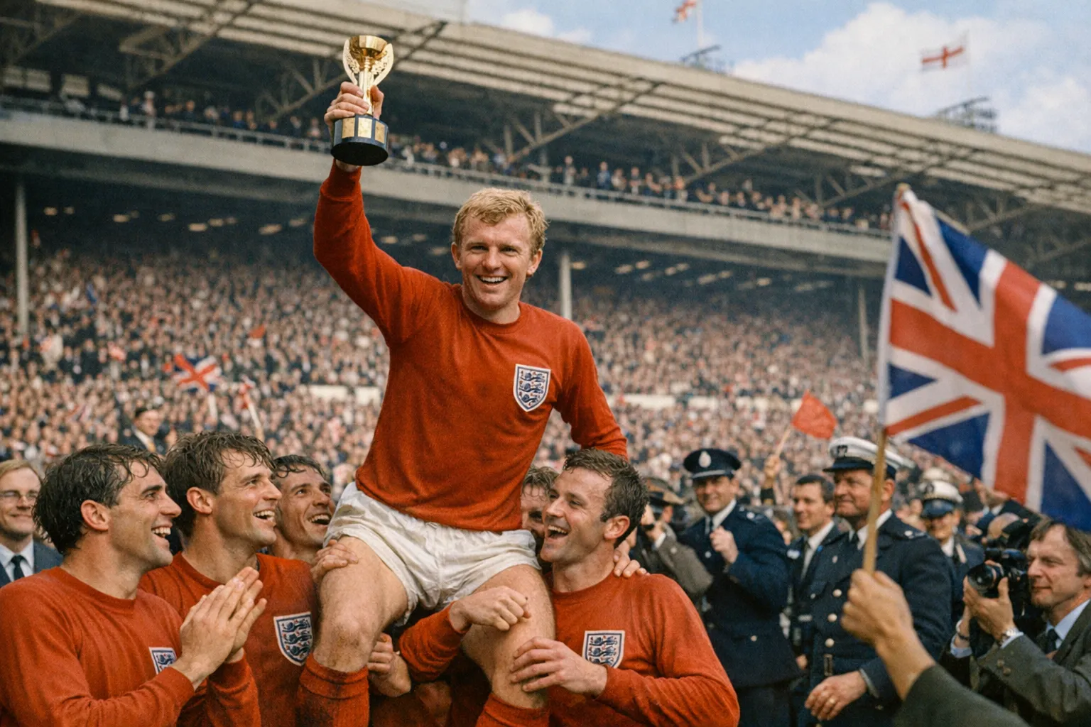 England's 1966 World Cup Victory and Its Impact on National Pride and Identity cover