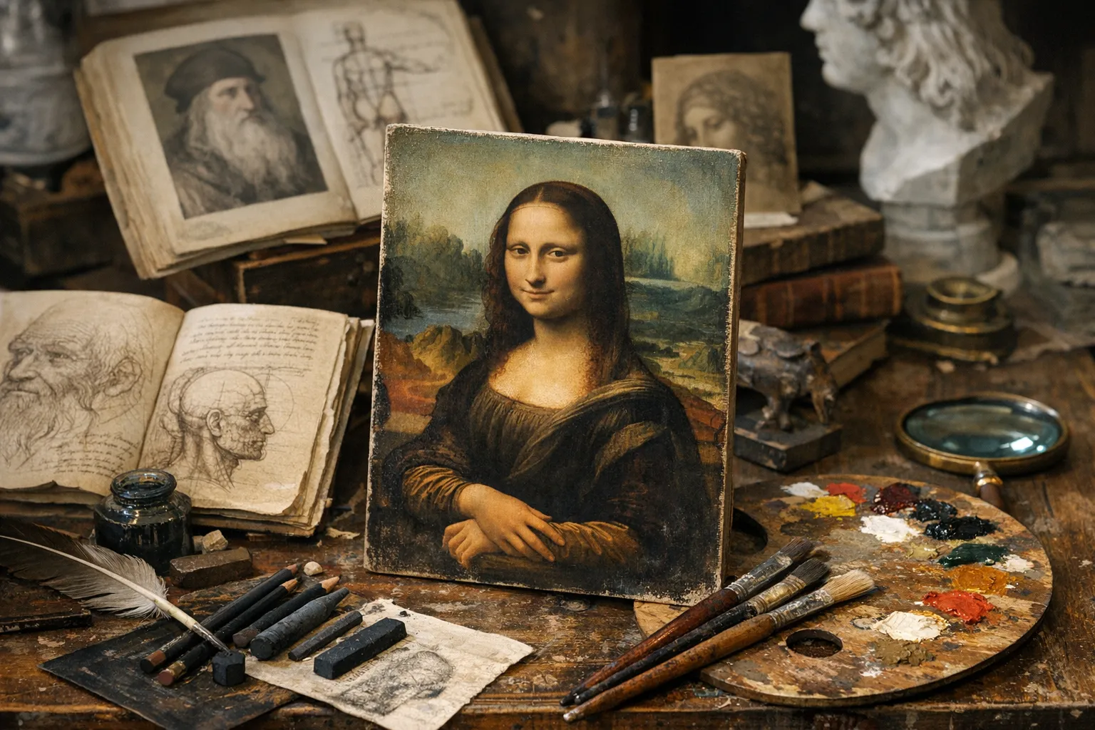 Artistic Techniques and Historical Factors Contributing to the Enduring Fascination with Leonardo da Vinci's 'Mona Lisa' cover