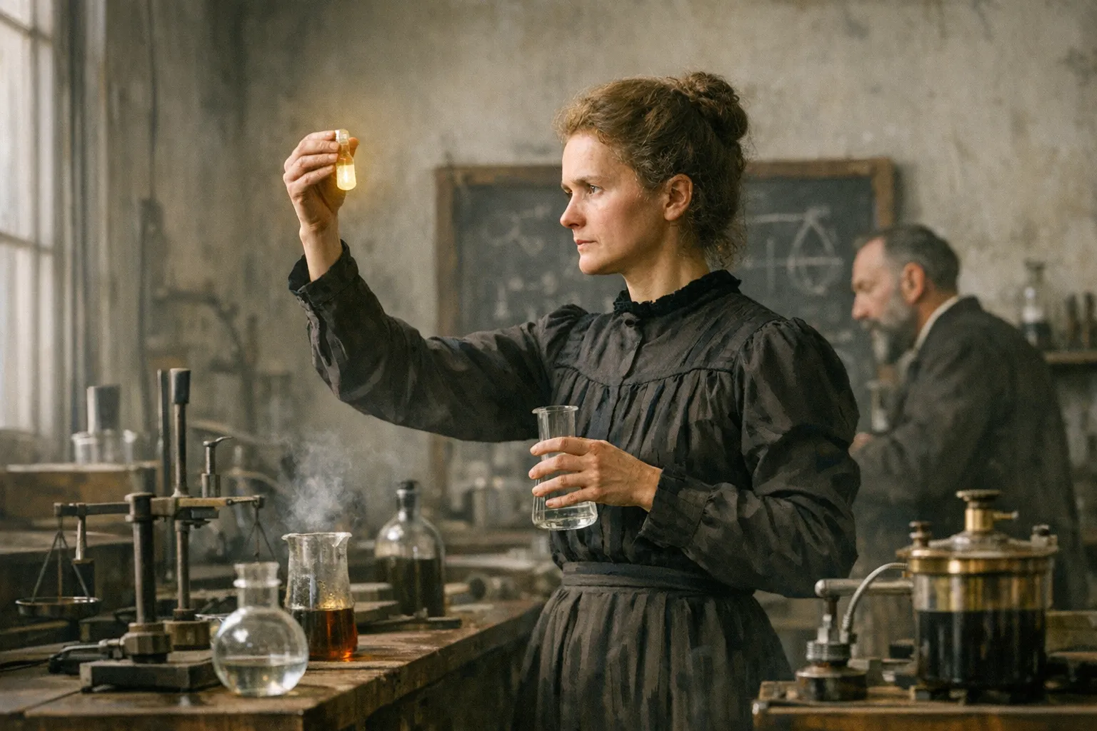 Marie Curie's Groundbreaking Work in 1898 and Her Triumph Over Gender Barriers in Science cover