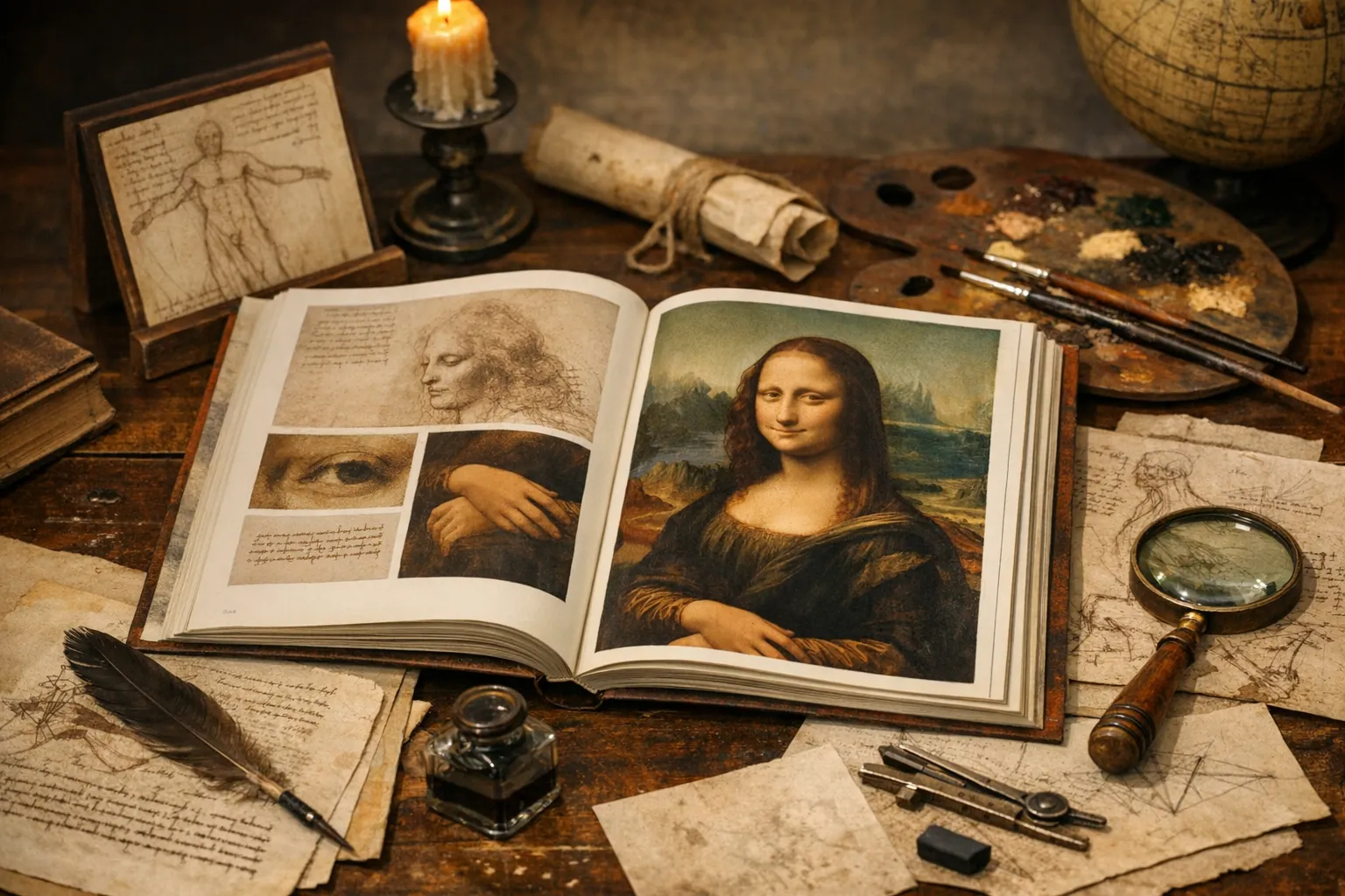 Mona Lisa by Leonardo da Vinci: Artistic Techniques and Historical Context cover