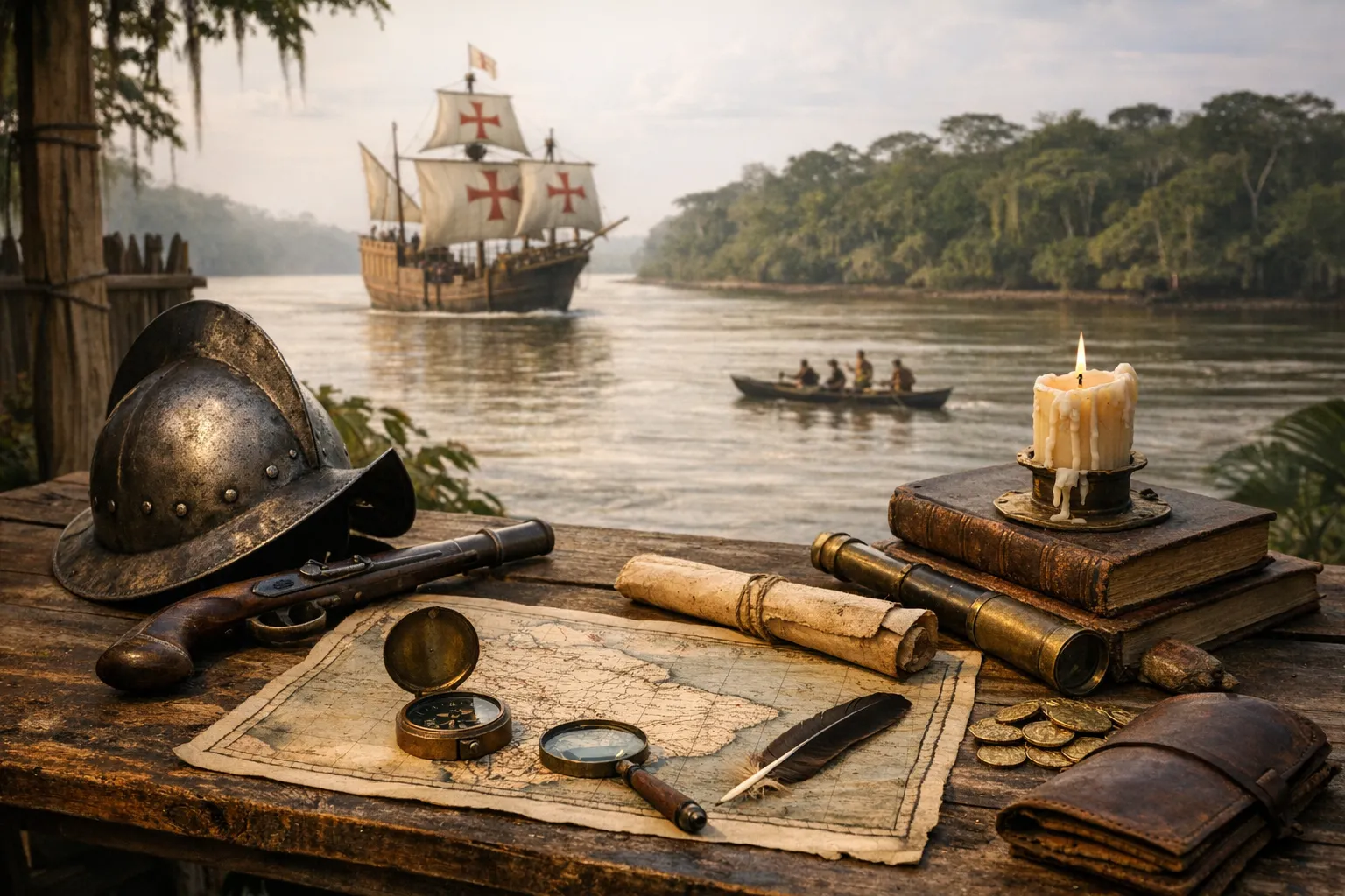 Implications of Francisco de Orellana's Discovery of the Amazon River on European Exploration cover