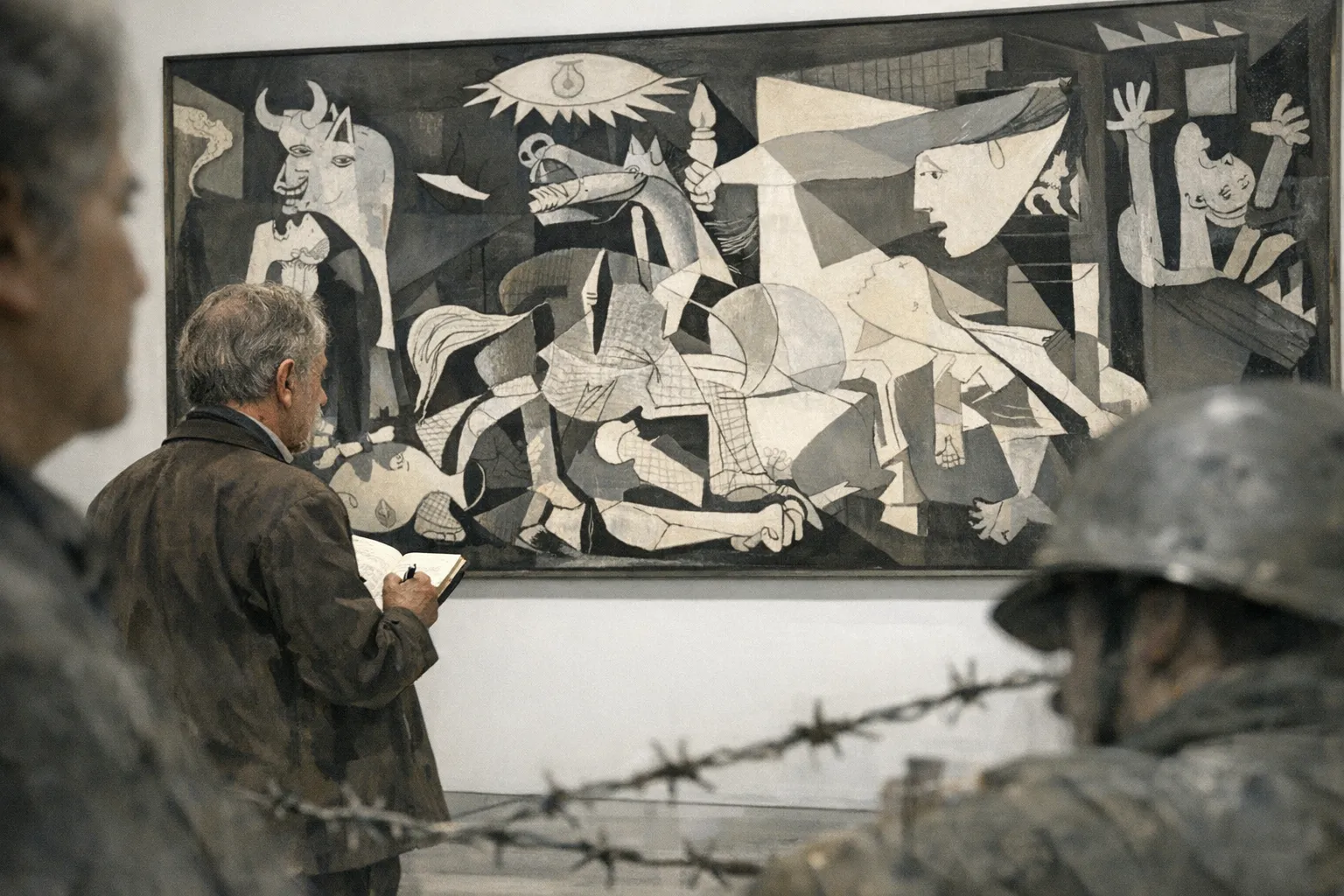 Guernica's Reflection on Art and Political Conflict cover