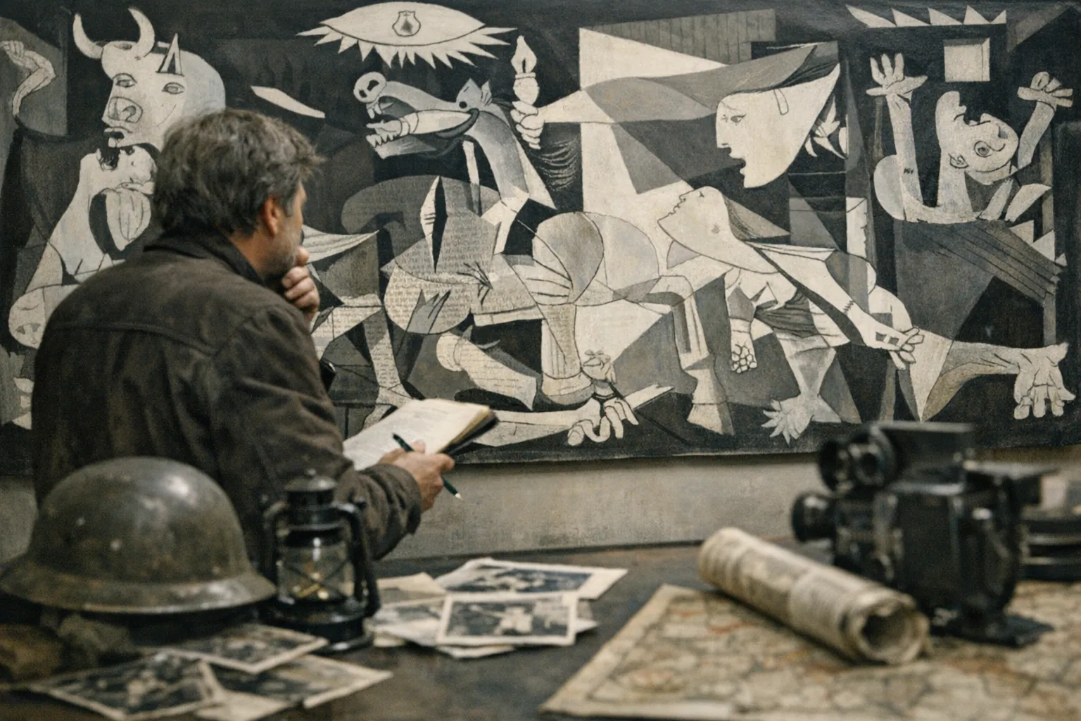 Picasso's Guernica: Historical Context and Anti-War Symbolism cover