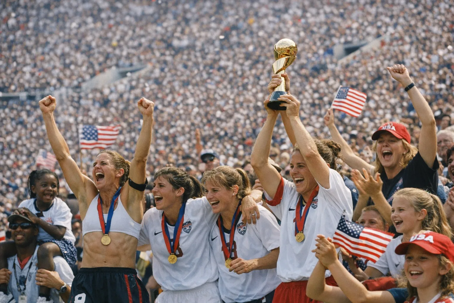 1999 Women's World Cup Final: Cultural Impact and Advancement of Women's Sports in the U.S. cover